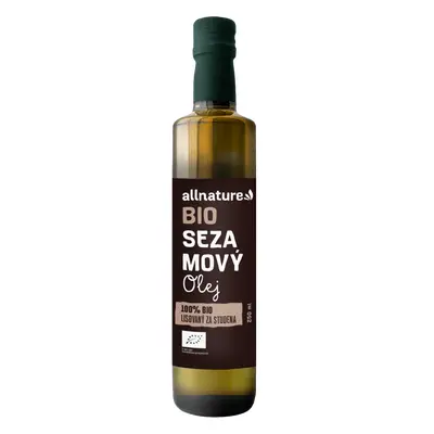 Allnature Sezamový olej BIO 250 ml