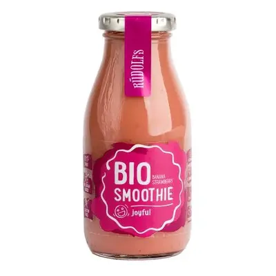 Rudolfs Smoothie Jahoda, banán BIO 260 ml