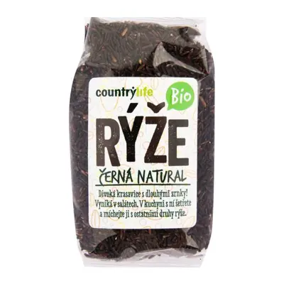 Country Life Rýže černá natural BIO 500 g