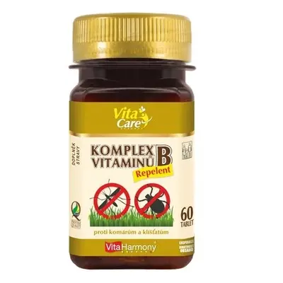 VitaHarmony Komplex vitamínů B repelent 60 tablet