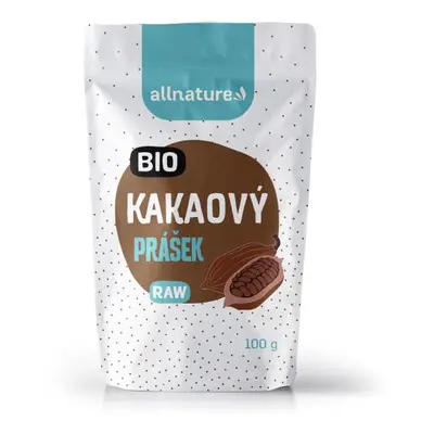 Allnature Kakaový prášek BIO RAW 100 g