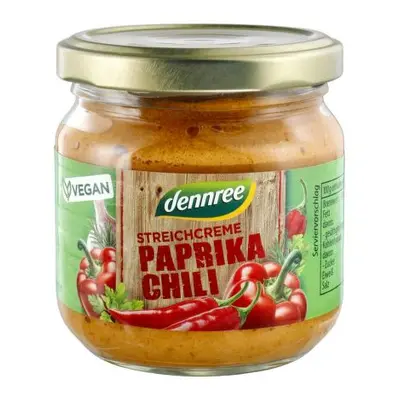 Dennree Pomazánka paprika a chilli BIO 180 g