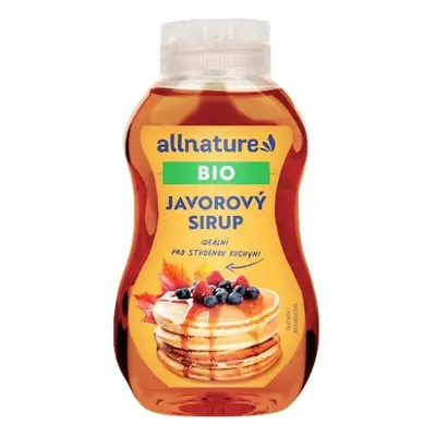 Allnature Javorový sirup BIO 250 ml