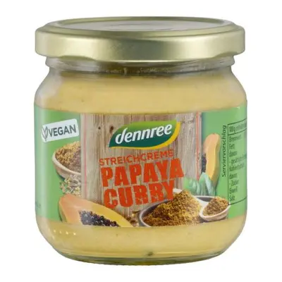 Dennree Pomazánka papája a kari BIO 180 g