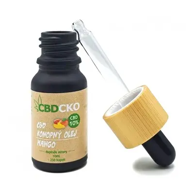 CBDCKO CBD olej mango 10% 10ml