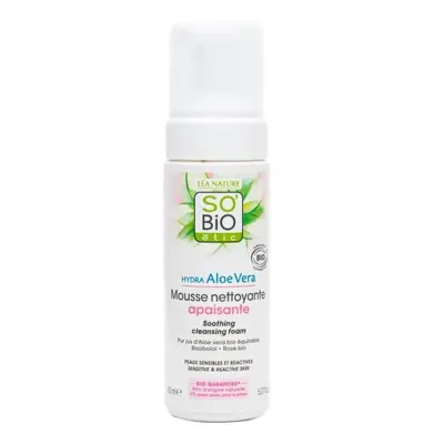 SO´BiO étic Pěna čisticí zklidňující Aloe Vera BIO 150 ml