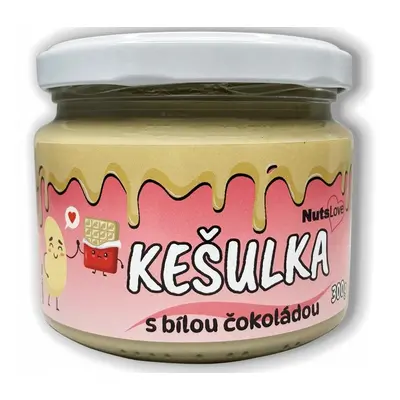 NutsLove Kešulka s bílou čokoládou 300 g