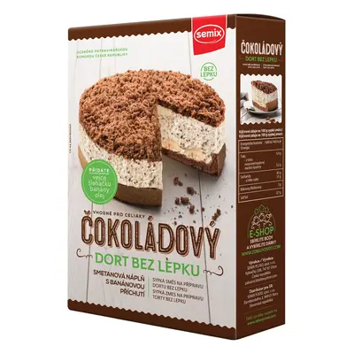 Semix Čokoládový dort bez lepku 430 g