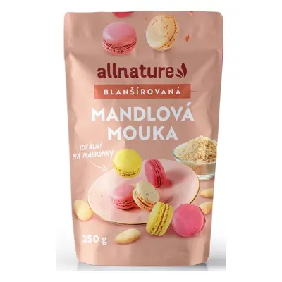 Allnature Mandlová mouka blanšírovaná 250 g