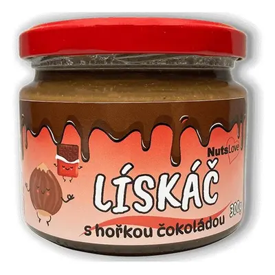 NutsLove Lískáč s hořkou čokoládou 300 g