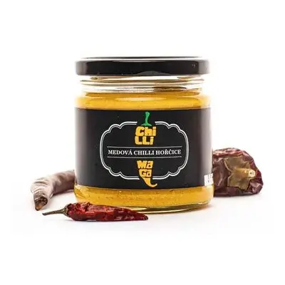 ChilliMaga Medová chilli hořčice 200 g