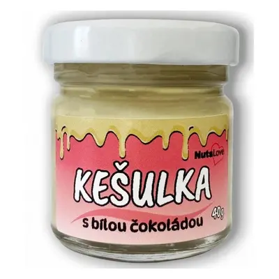 NutsLove Kešulka s bílou čokoládou 40 g