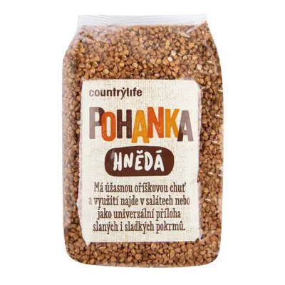 Country Life Pohanka hnědá 500 g