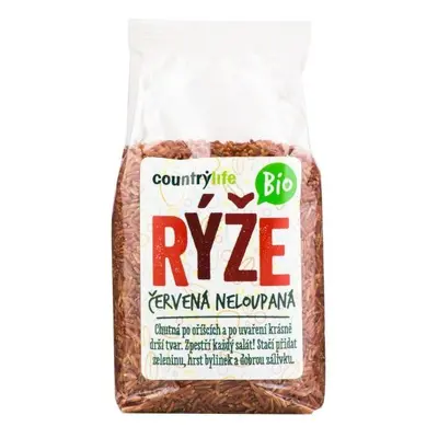 Country Life Rýže červená neloupaná 500 g