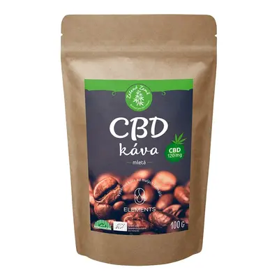 Zelená Země CBD káva 100 g