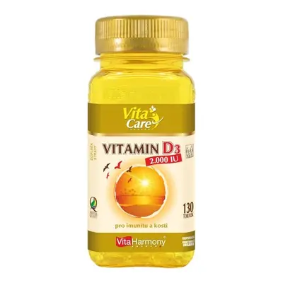 VitaHarmony Vitamín D3 (2000 IU) 130 tablet