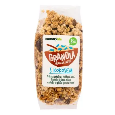 Country Life Granola - Křupavé müsli s kokosem BIO 350 g