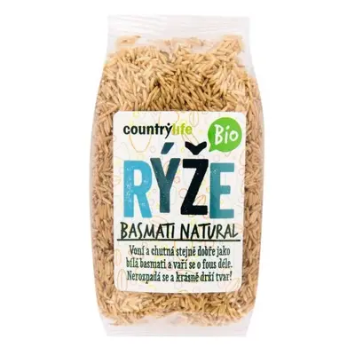 Country Life Rýže basmati natural BIO 500 g