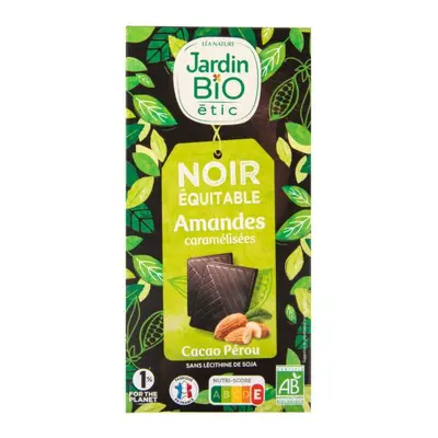 Jardin bio Čokoláda s mandlemi BIO 100 g