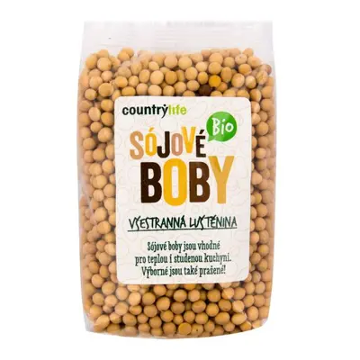 Country Life Sójové boby BIO 500 g