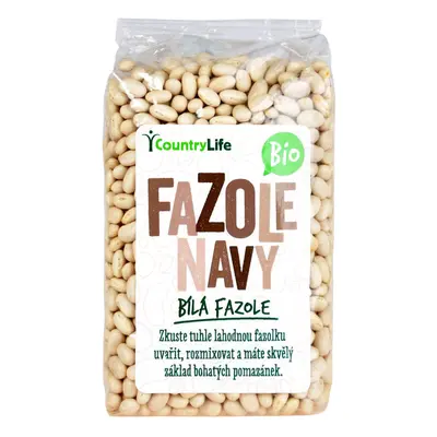 Country Life Fazole navy BIO 500 g