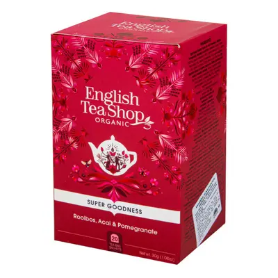 English Tea Shop Čaj Rooibos s acai a granátovým jablkem BIO sáčky 20 Ks