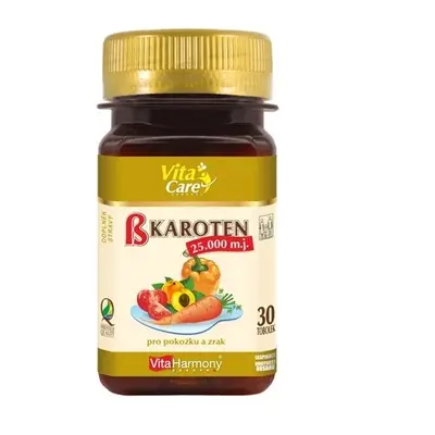 VitaHarmony Beta karoten (25.000 m.j.) 30 tablet