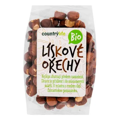 Country Life Lískové ořechy BIO 100 g