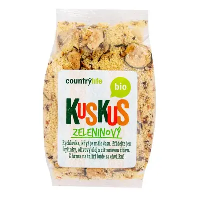 Country Life Kuskus ochucený zeleninový BIO 330 g