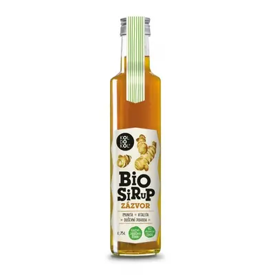 Koldokol Sirup zázvor bez přidaného cukru BIO 250 ml