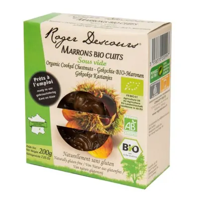 Ardeche Marrons Kaštany loupané vařené, vakuované BIO 200 g