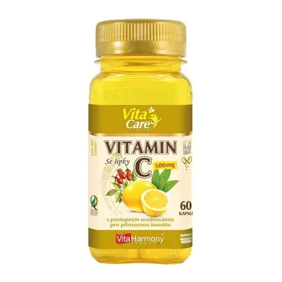 VitaHarmony Vitamin C 500 mg se šípky s postupným uvolňováním 60 kapslí