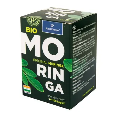 Royal Pharma Moringa 100 kapslí BIO 30 g