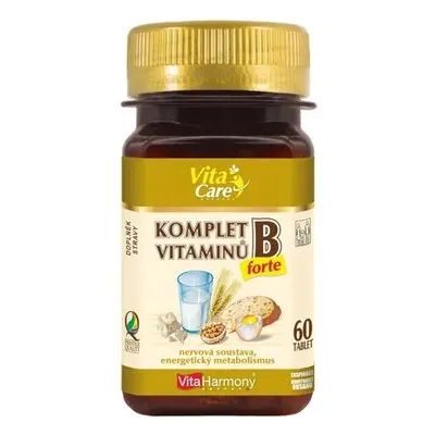 VitaHarmony Komplet vitamínů B forte 60 tablet