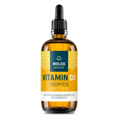 Allnature WoldoHealth Vitamín D3 1000 IU 50 ml