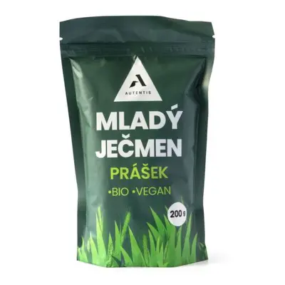 Autentis Ječmen mladý prášek BIO 200 g