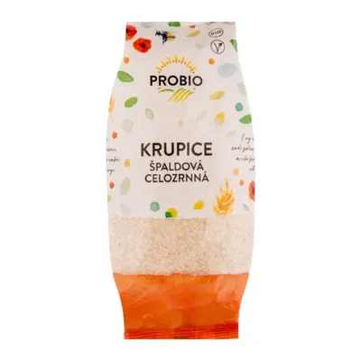 Probio Krupice špaldová celozrnná BIO 400 g