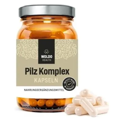 Allnature WoldoHealth Komplex vitálních hub 120 kapslí