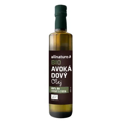 Allnature Avokádový olej BIO 250 ml