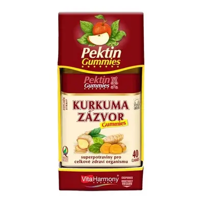 VitaHarmony Kurkuma & Zázvor Gummies 40 gummies