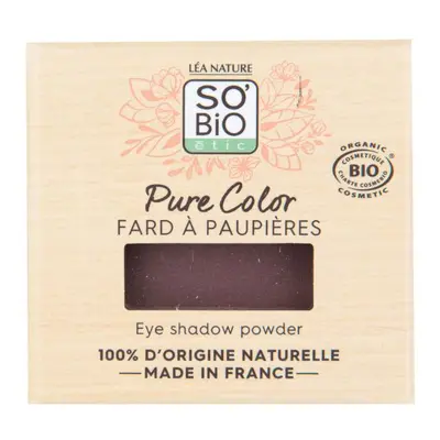 SO´BiO étic Stíny oční přírodní 07 fialová švestka Pure Color BIO 3 g