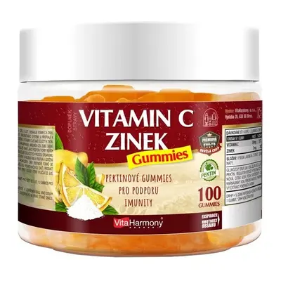 VitaHarmony XXL Vitamin C & Zinek Gummies 100 gummies