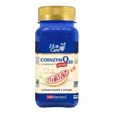 VitaHarmony Coenzym Q10 60 mg + vitamin E 200 tobolek