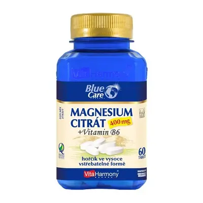 VitaHarmony Magnesium citrát (400 mg + vitamín B6) 60 tablet