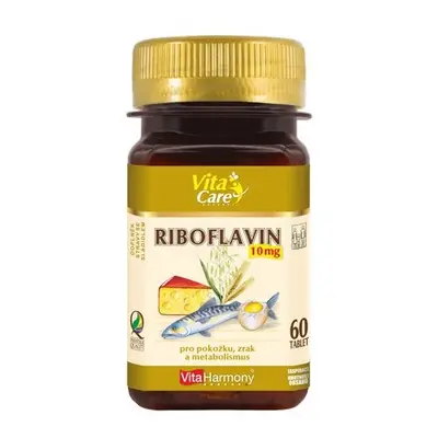 VitaHarmony Riboflavin (Vitamin B2) 10 mg 60 tablet