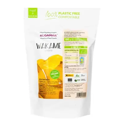 Algamar Mořské řasy Wakame BIO 100 g