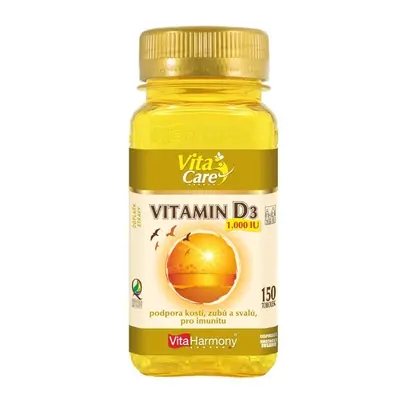 VitaHarmony Vitamín D3 (1000 IU) 150 tablet