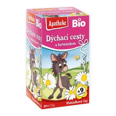 Mediate Apotheke Čaj dětský Na dýchací cesty s heřmánkem 20 sáčků BIO 30 g