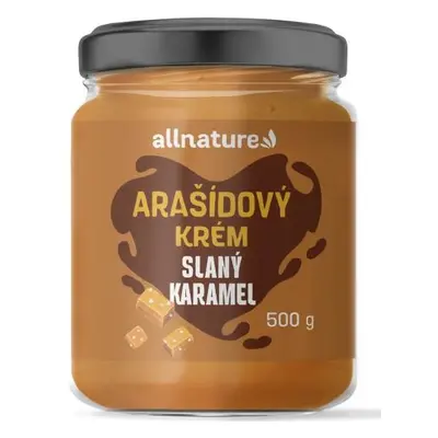 Allnature Arašídový krém - slaný karamel 500 g