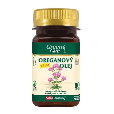 VitaHarmony Oreganový olej 25 mg 80 tobolek